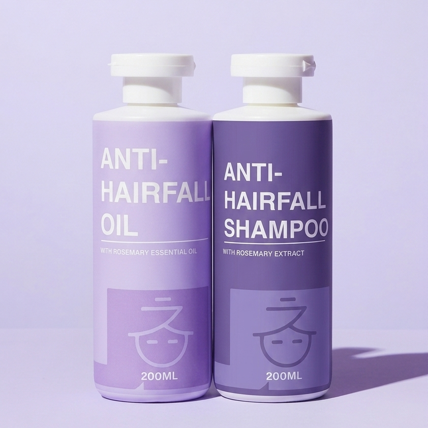 Rosemary Anti Hair Fall Oil & Rosemary Anti Hair Fall Shampoo