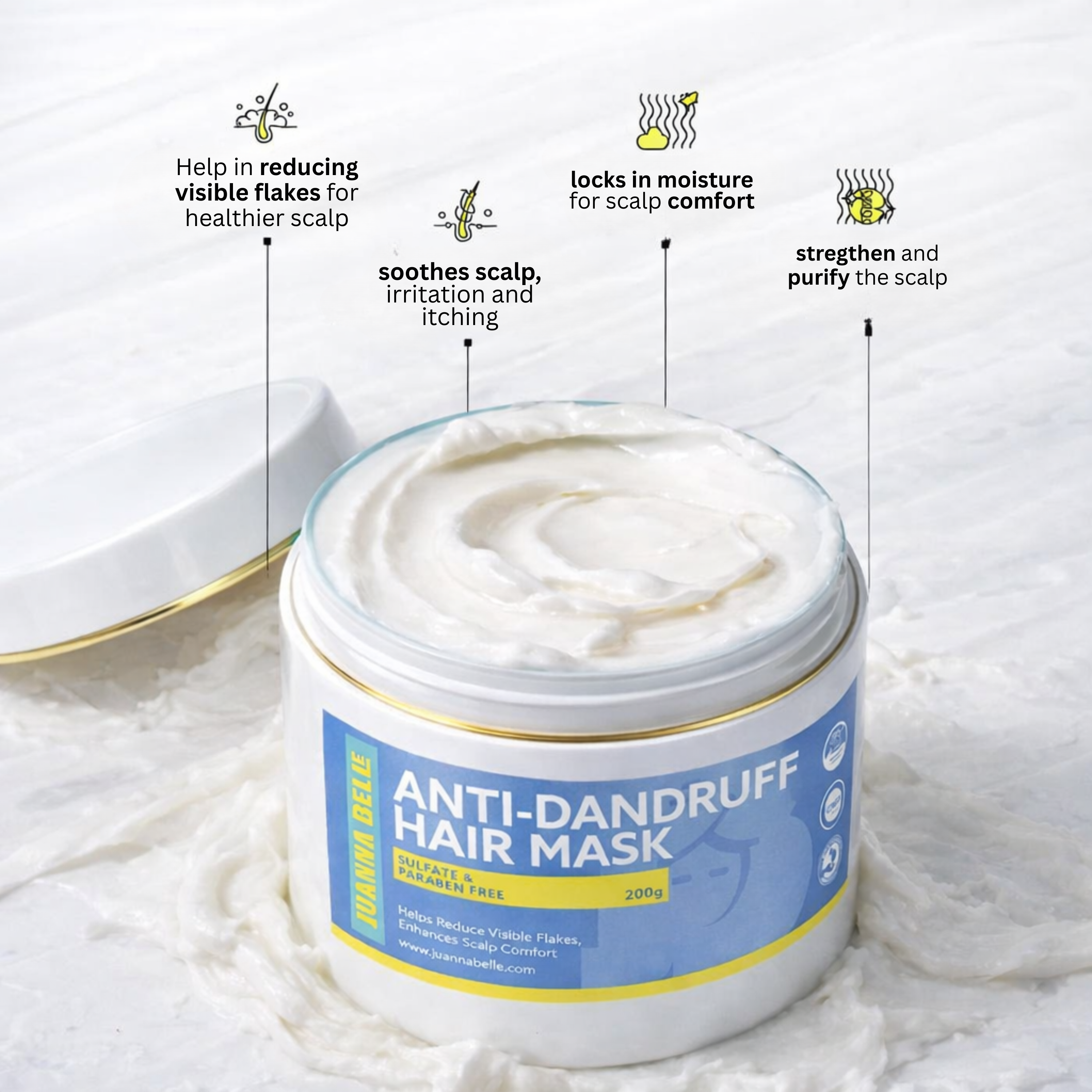 Anti-dandruff Shampoo & mask
