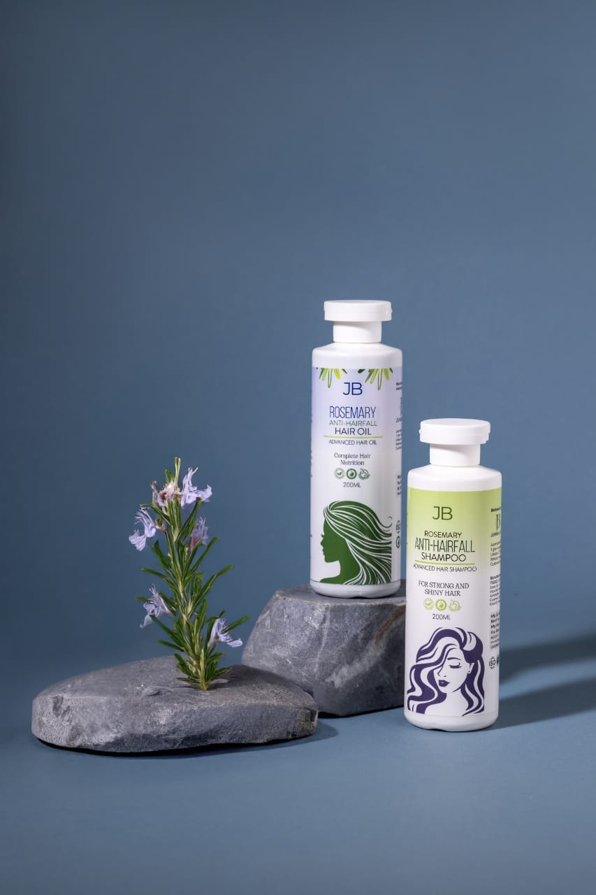Rosemary Anti Hair Fall Oil & Rosemary Anti Hair Fall Shampoo