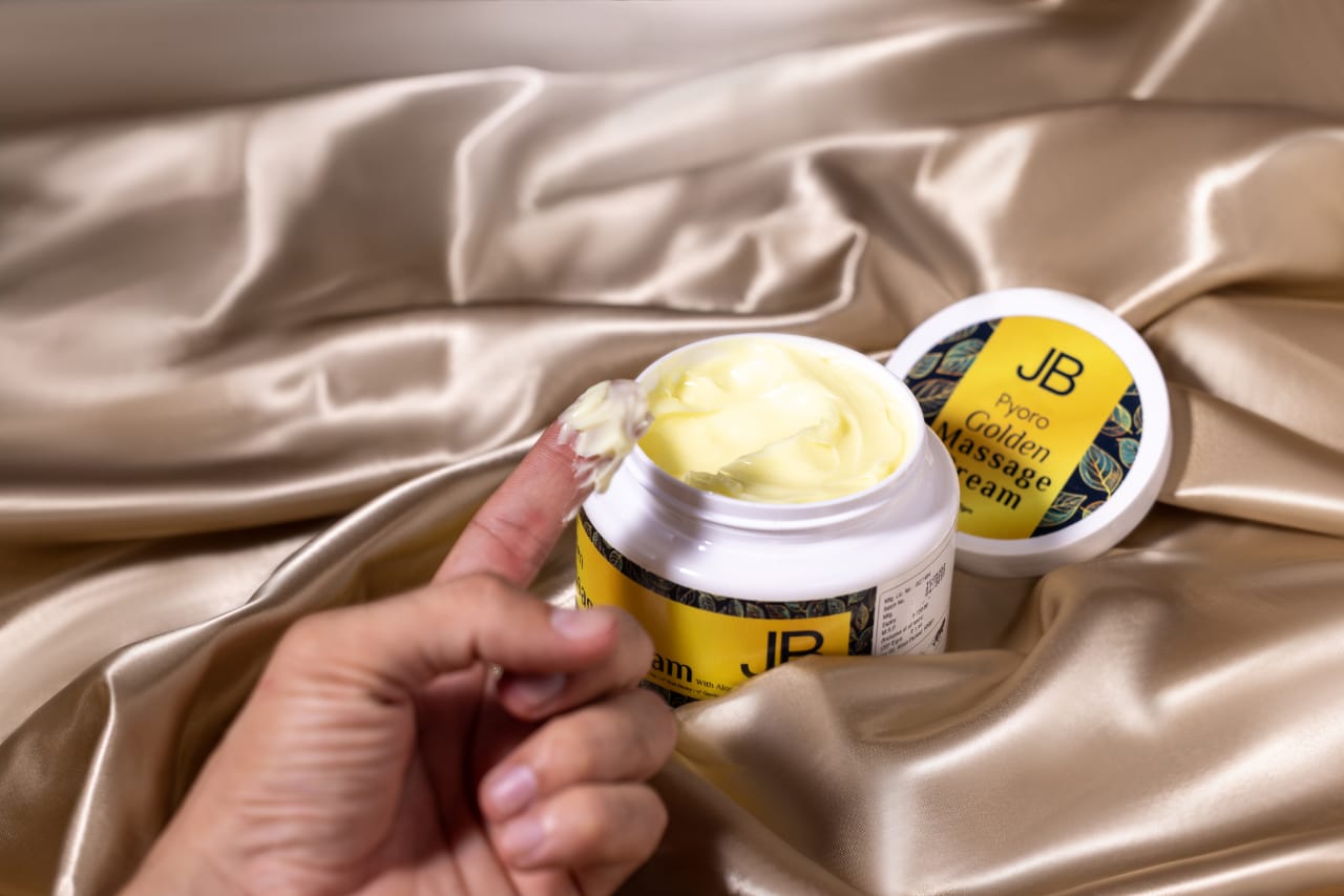 Pyoro golden massage cream