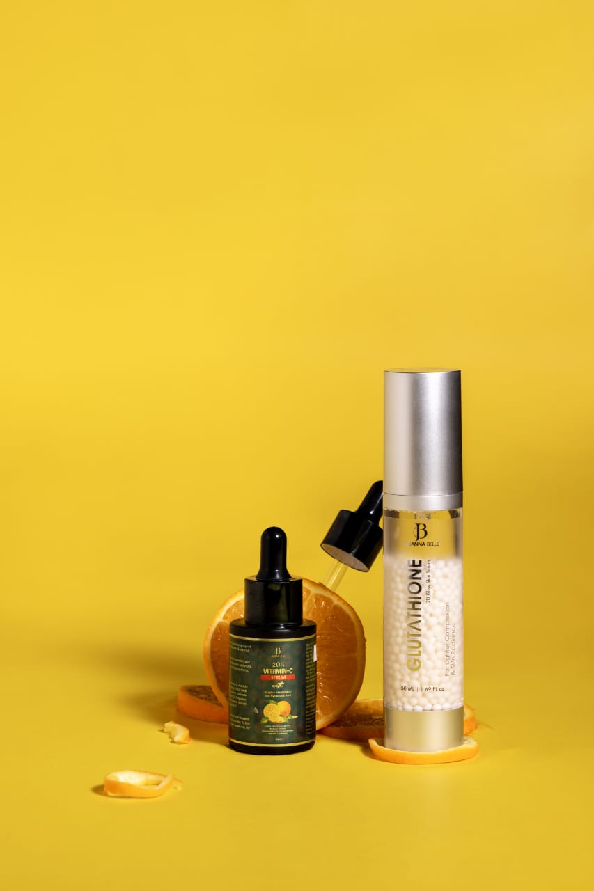 20% Vitamin C Serum & Glutathione 7D Glow Skin Serum