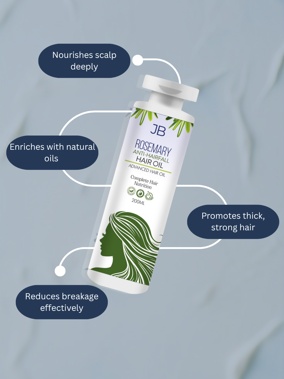 Rosemary Anti-hairfall hair oil