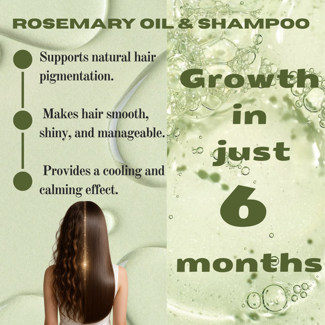 Rosemary Anti Hair Fall Oil & Rosemary Anti Hair Fall Shampoo